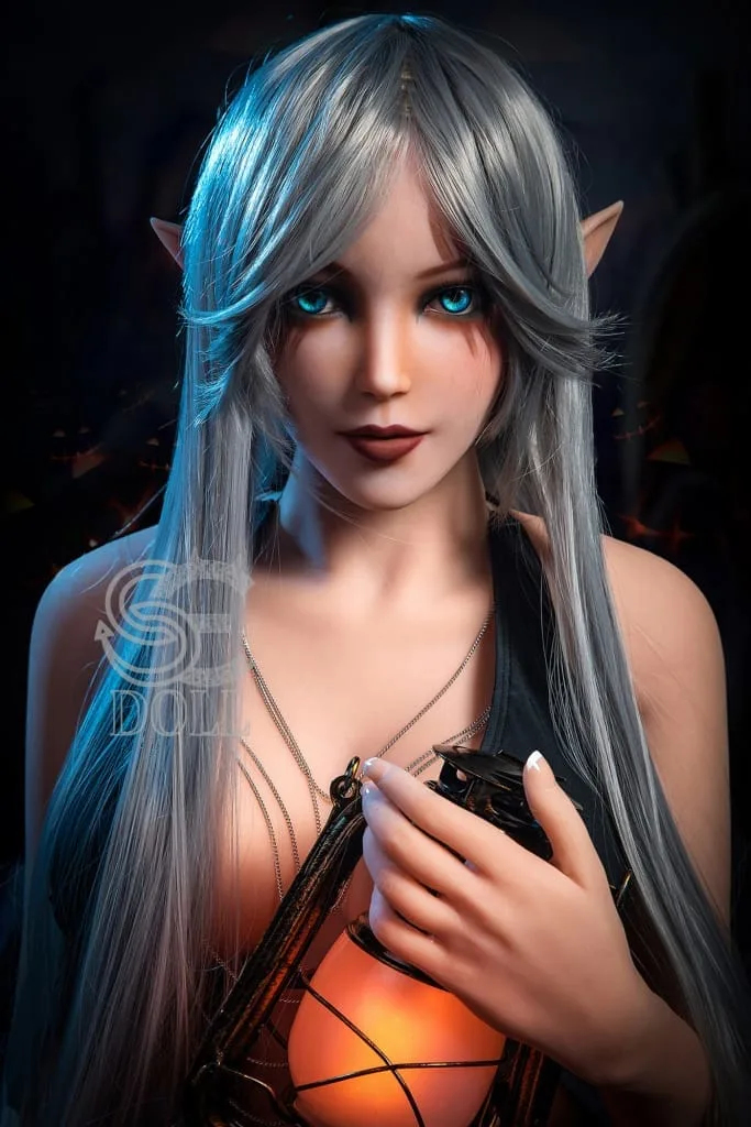 Elsa - 150cm / 4ft11 E-CUP TPE Sex Dolls Model Props (NO.2184)