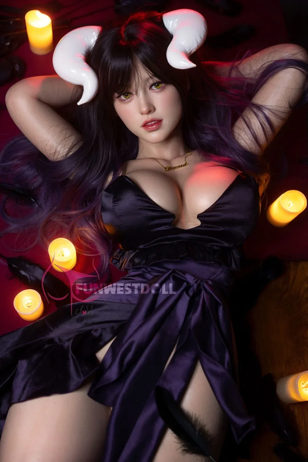FUNWEST® Chloe 160cm (5ft3) 035S# E Breasts Anime Charming Silicone Se view 2