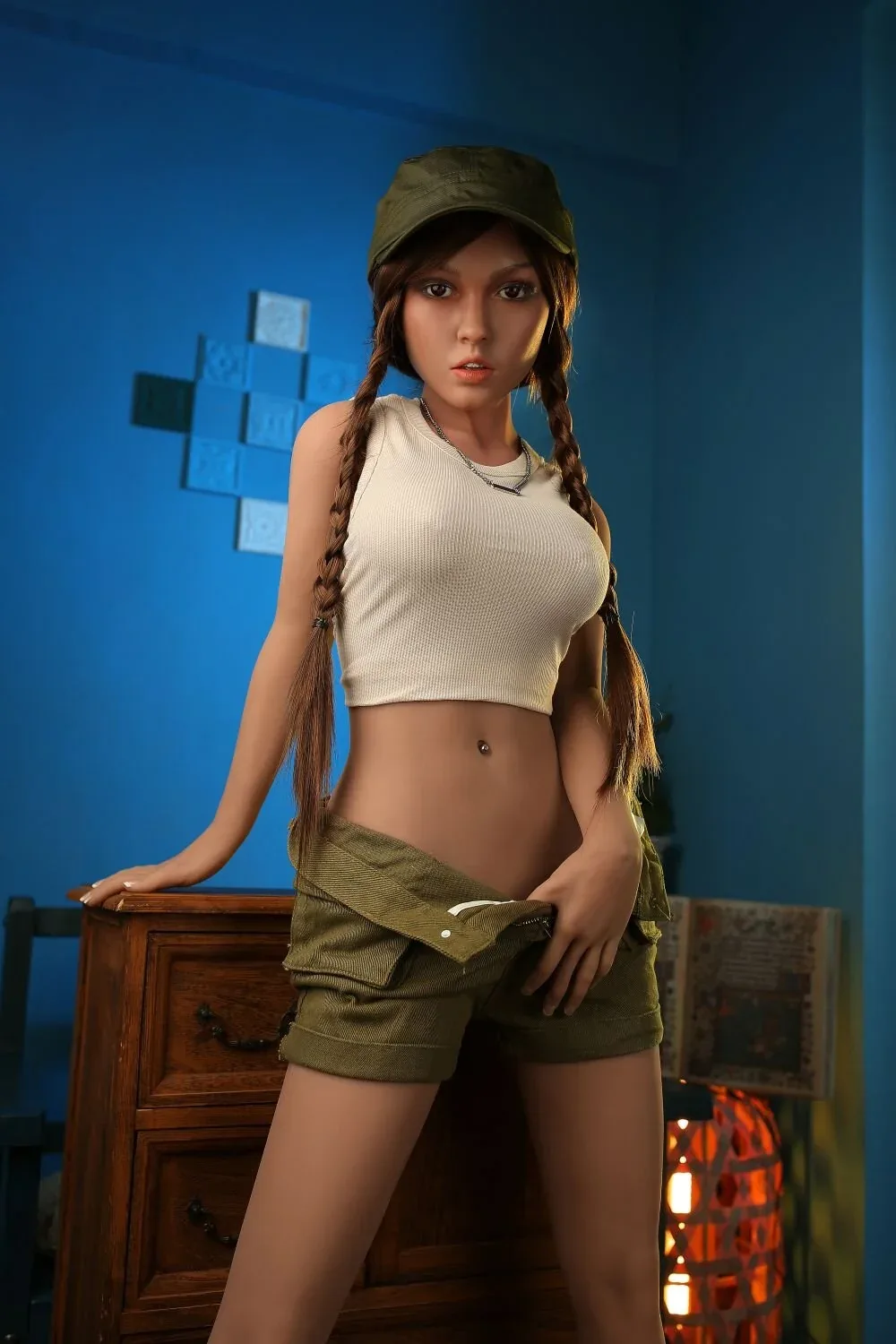 Galaxy Doll | 157cm/5ft 2 C-Cup TPE Sex Doll With Two Braids - Hina (I view 9
