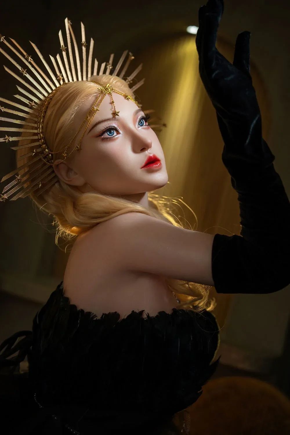 SY Doll | 164cm/5ft5 Big Breasts Mysterious Blonde Lady Full Silicone view 6