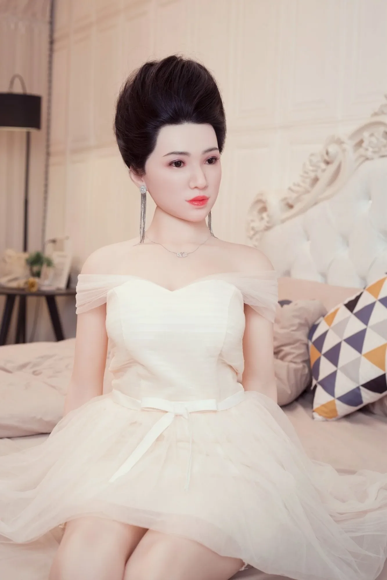 AF Doll | 160cm Asian silicone head big breast sexy sex doll - Bidery view 4