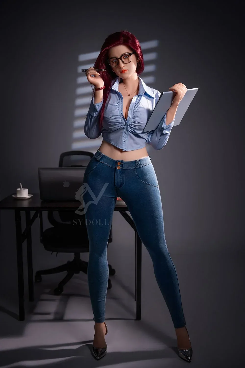 SY Doll |169cm/5ft5 Red Hair Mature Big Breasts Lifelike TPE Sex Doll view 4