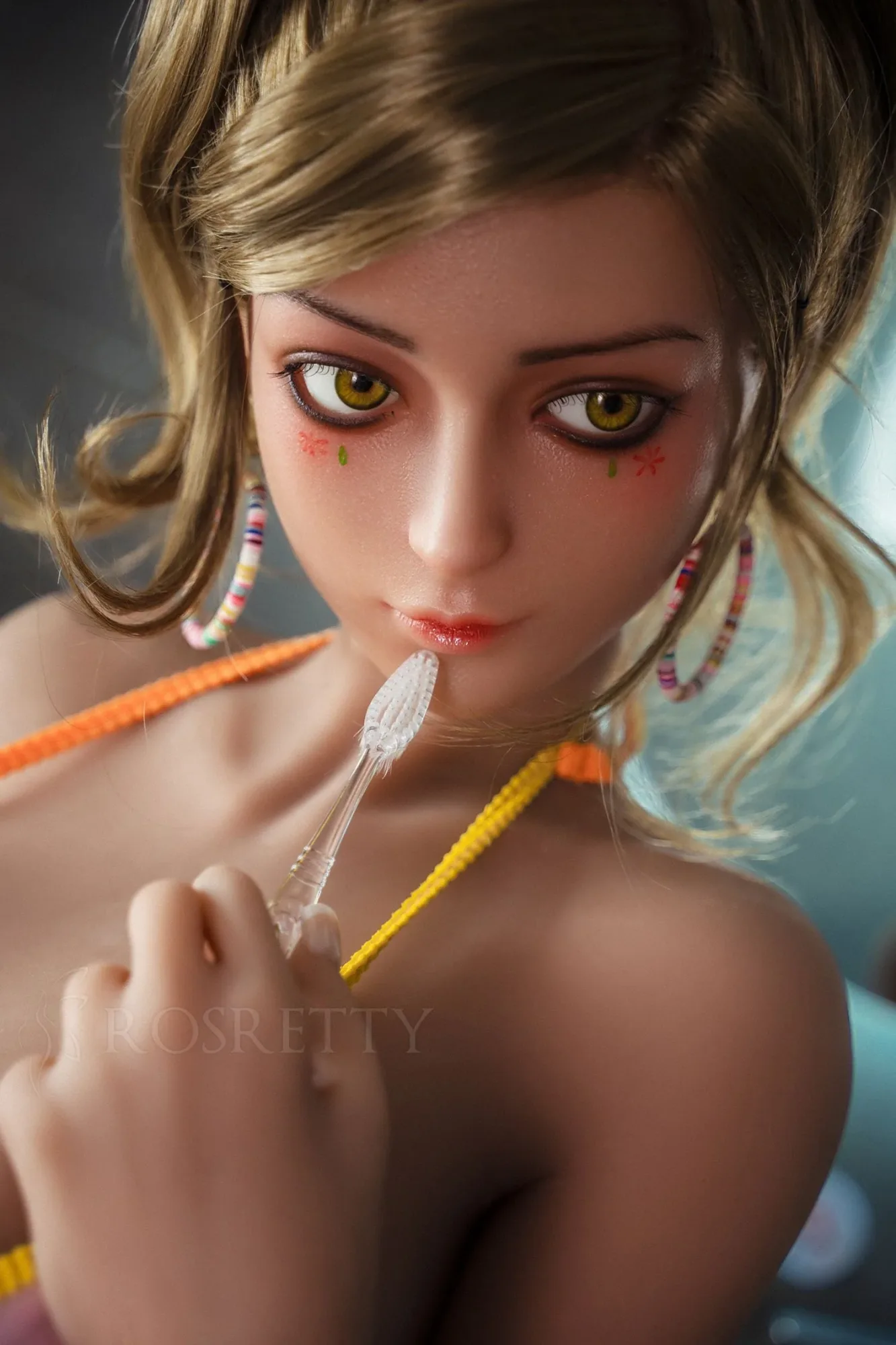 Jasmine - 5ft2 / 157cm Lifelike Love Doll with Silicone Head Cartoon C view 4