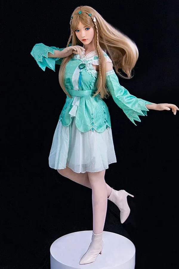 Dimu Doll | 158cm Lifelike Asian Silicone Head Sex Doll - Rong view 4