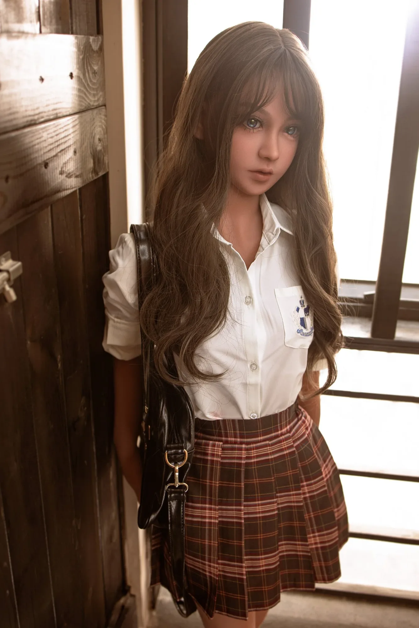 Aibei Doll | 150cm / 4ft11 Youthful Vitality Sex Doll With Blonde Curl view 4