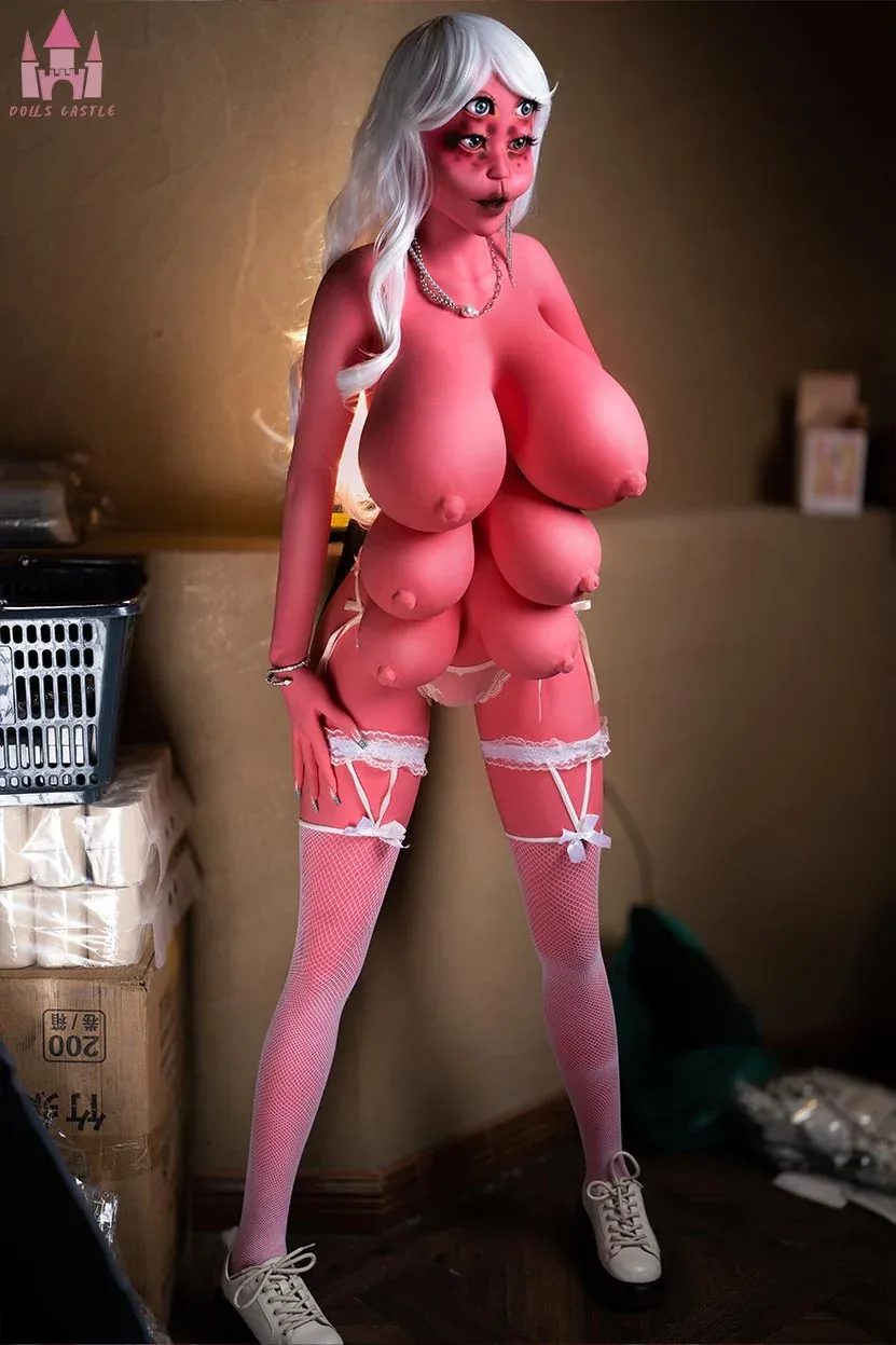 Dolls Castle | 162cm/5ft4 Pink Alien Fantasy Cosplay Lifelike Sex Doll view 8