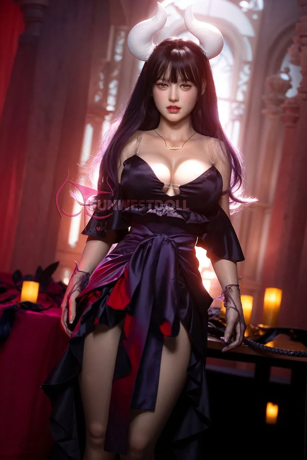 FUNWEST® Chloe 160cm (5ft3) 035S# E Breasts Anime Charming Silicone Se view 3