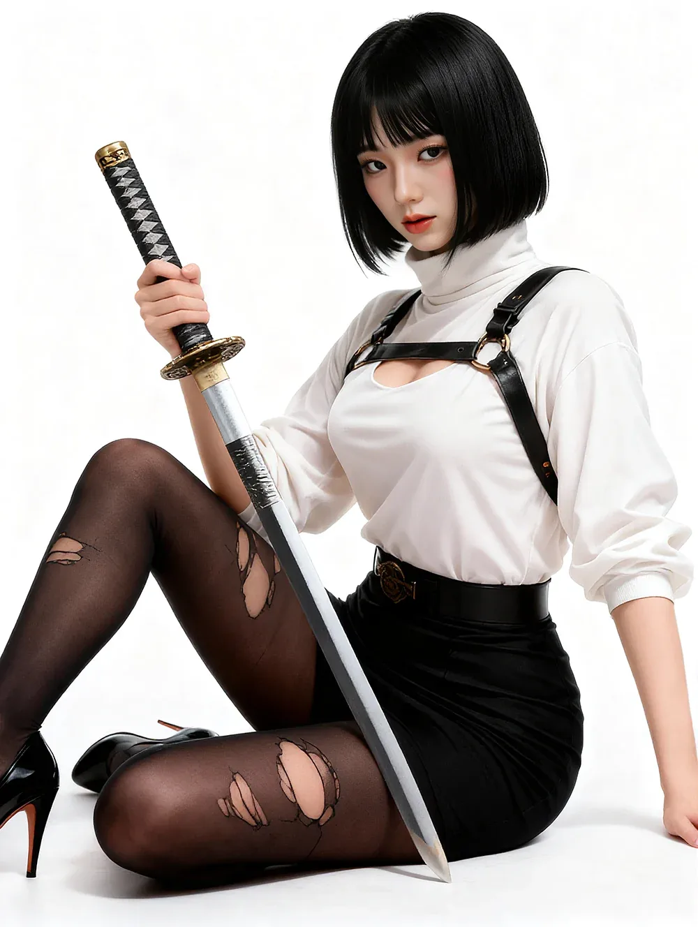 SY Doll | 160cm/5ft3 Big Breasts Charming Anime Assassin Realistic TPE view 2